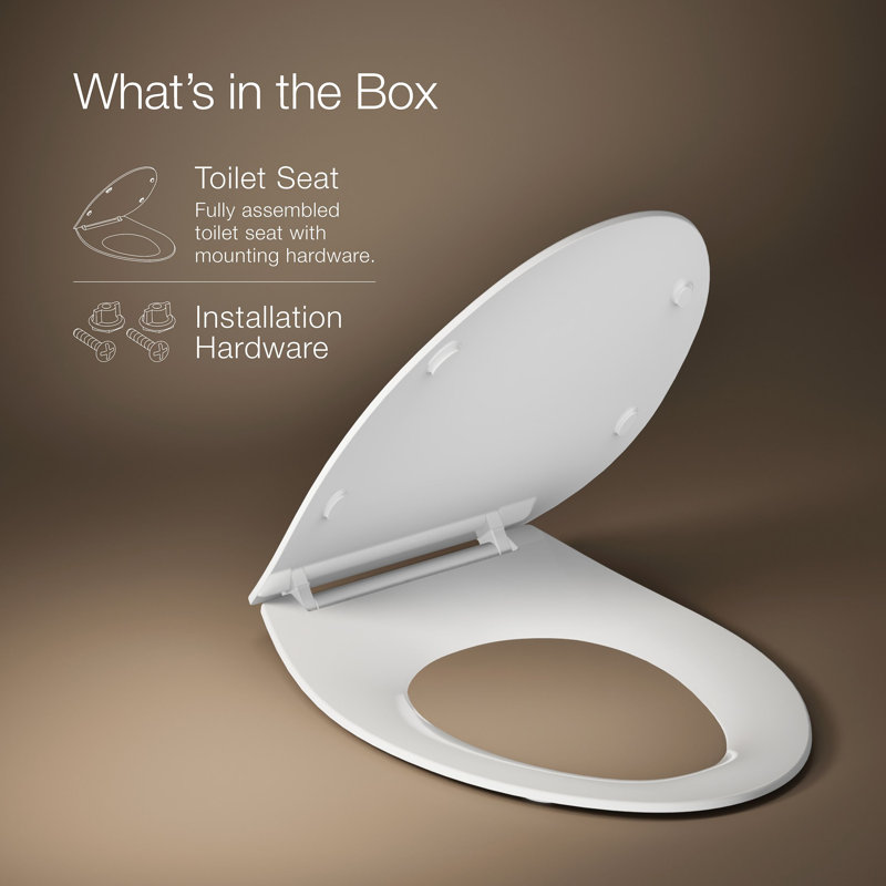 Carbyne Quiet-Close Elongated Toilet Seat