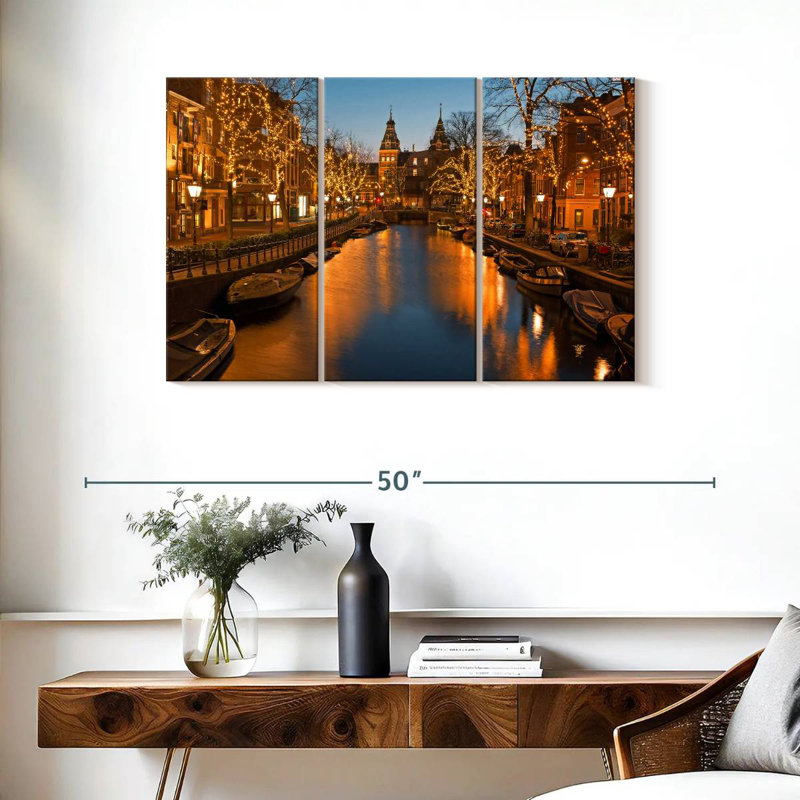 Lumières de Noël Sireci Amsterdam, H 24 po x l 38 po