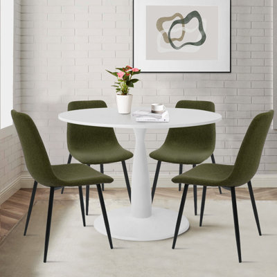 Fahie 5 - Piece Pedestal Dining Set