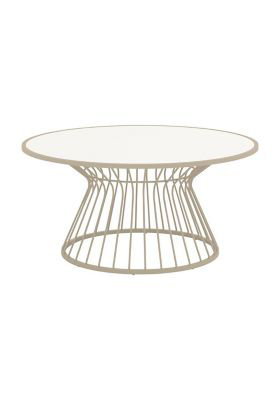 Kali 60 inch Round Dining Table, Green, 28" H x 60" W x 60" D