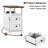 Ayame 2 - Drawer End Table With Storage and Fast Charging Station-221566507