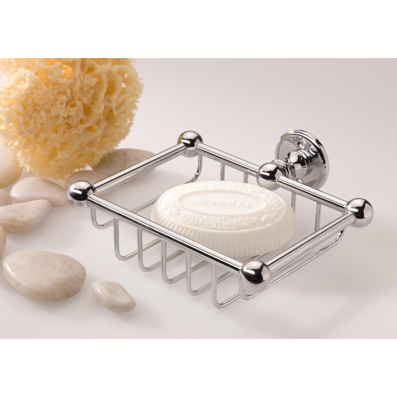 Shower Basket, Polished Nickel