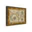 Carte du monde antique encadrée par Vision Studio - impression sur toile tendue-33522664