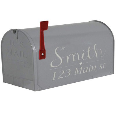 Couvercle de boîte aux lettres personnalisé autocollant