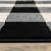 Tapis noir / ivoire Schoffer