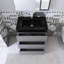 Ensemble de meuble-lavabo simple 29,9 po Satonia-419598997-419598996