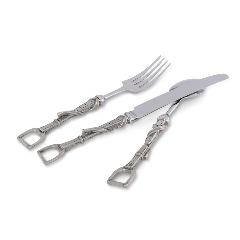 Vagabond House Equestrian Flatware Set