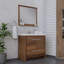 Ensemble de meuble-lavabo simple 36 po Feike-1500248057