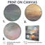 Coucher de soleil sur le lac - Reproduction d'art mural coucher de soleil-817063382-817063377