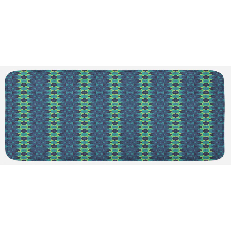 Rustic Synthetic Kitchen Mat
