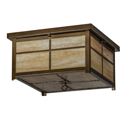 Plafonnier encastré 4 lumières 21,25 po