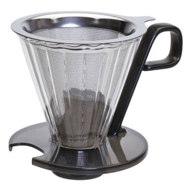 Oggi Reusable Coffee Filters, 4.5 x 3.25, Stainless Steel