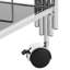 70 cm Tea Wine Serving Cart for Kitchen Accessories, Drinks Trolley with Wheels