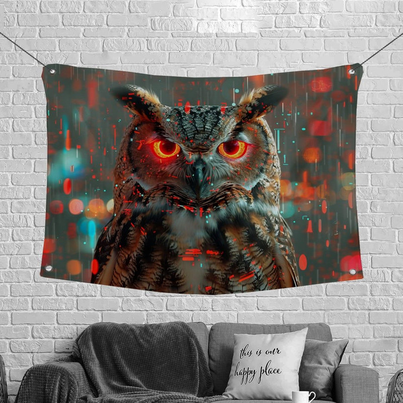 Tapisserie en microfibre, H 68 po x l 80 po