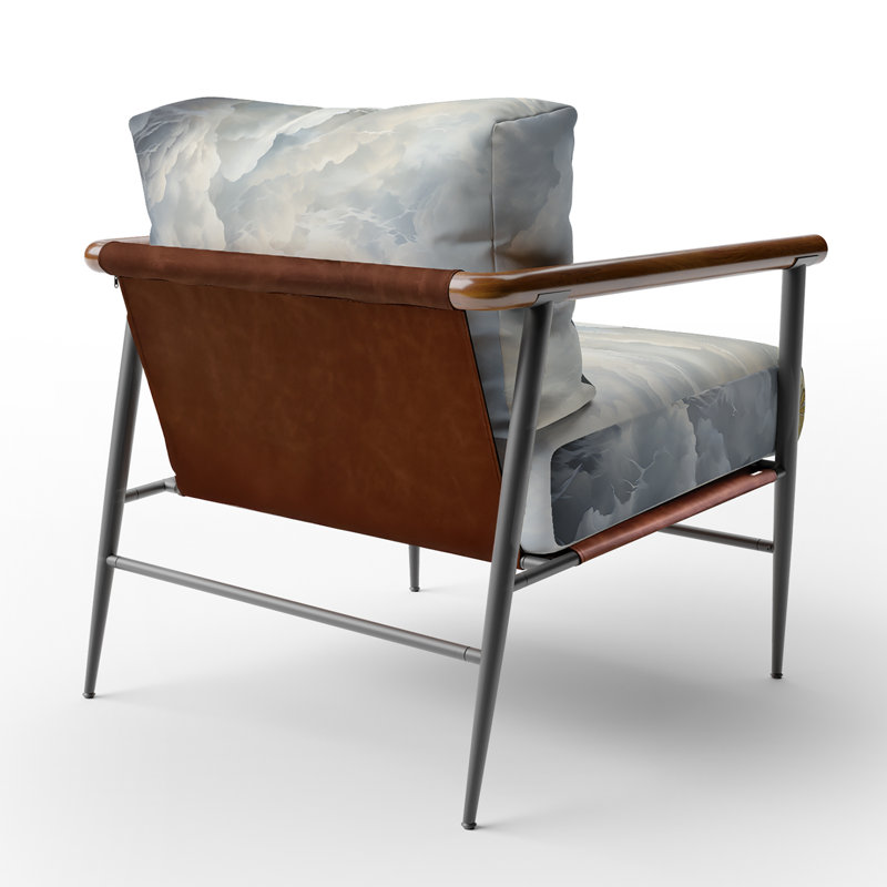 Fauteuil d'appoint Clouds Whispering Clouds II, Noir