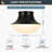 Chelsea 1-Light Flush Mount - Black-109883190