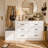 61.9" Wide Double-Sided 12 Drawer Dresser with Storage Bench, Bedroom Closet Island Organizer for Walk-In Closet and Bedroom Storage-1915961936