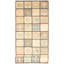 Tapis de couloir en laine noué à la main de conception unique 6 pi 2 po x 17 pi 8 po Despinossa New Age Tapis décoratif en laine brun foncé/brun foncé