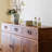 Removable Partition Metal Handle Buffet Table