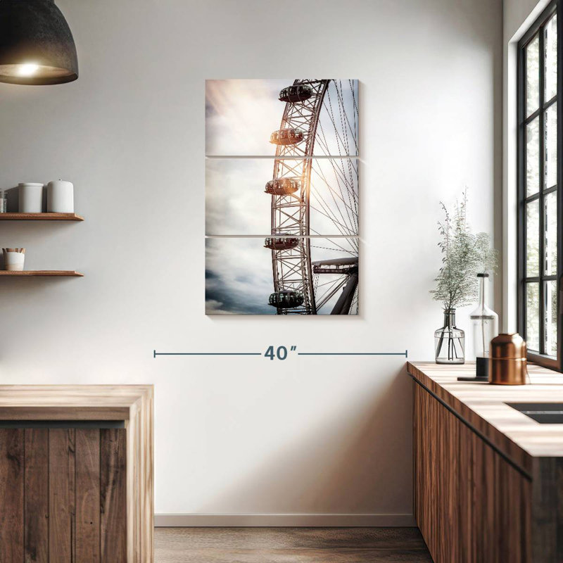 Nicci London Eye Sunset, H 38 po x l 24 po