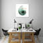 Shinny Serenity Snail 1 Piece Wrapped Canvas Wall Art-865686623