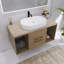 Meuble-lavabo mural 39 po avec lavabo en céramique-1276588960