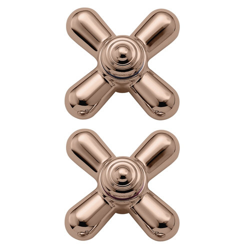 Monticello Copper Cross Handle Inserts