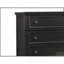 Mobilier de chambre à coucher décontracté style transitionnel 1pc
