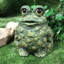 Whimsical Toad Hollow "Stretch" Garden Statue-91290556-123174686