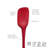Tovolo Flex-Core All-Silicone Spoonula for Scooping, Stirring, and Serving, Cayenne