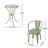 Charming 3-Piece Metal Bistro Set-1987355845
