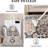 Boho Oriental Area Rug Non-slip Washable Low Pile Carpet-1074072952-1074072956