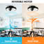 18.9" 6-Speed ??Flush Mount Ceiling Fan with Dimmable 3CCT LED Lights and Remote Control-379335064