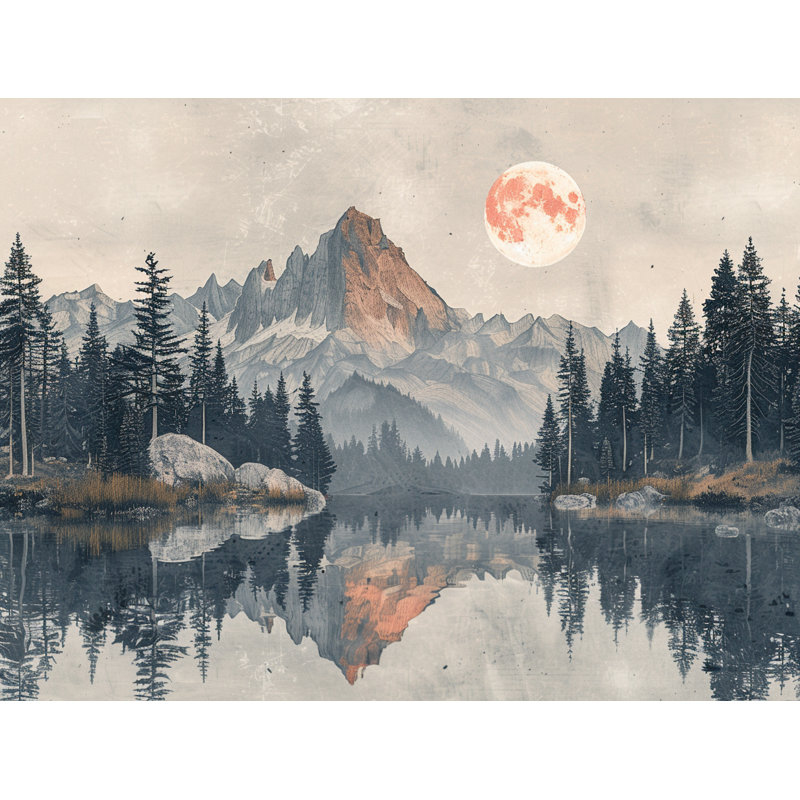 Édredon paysage avec literie Tranquil_13454, Édredon très grand