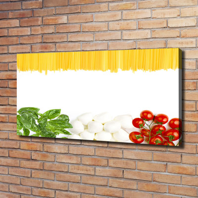 Italian Flag - Wrapped Canvas Print
