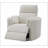 Sagen Beige Boucle Glider Recliner with Swivel-682981445