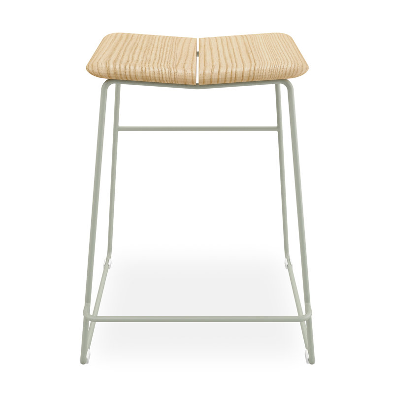 Aero Bar Stool & Counter Stool, Bar Stool (30" Seat Height), Sage Powder Coat