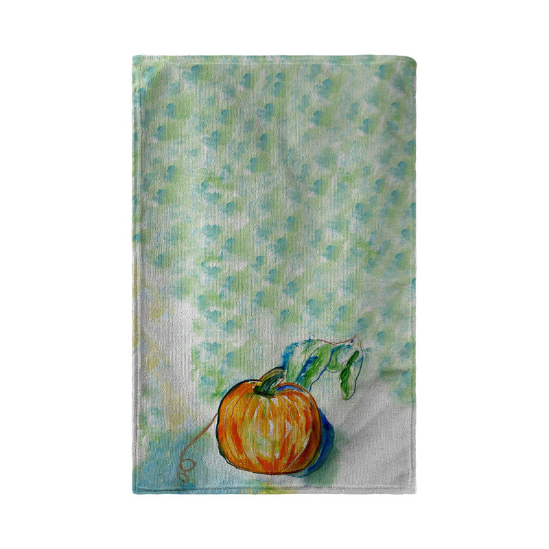 Serviette de thé citrouille