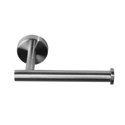 Stainless Steel Bathroom Toilet Paper Holder Roll Paper Dispenser Wall Mounted No Drilling Bathroom Organizer
