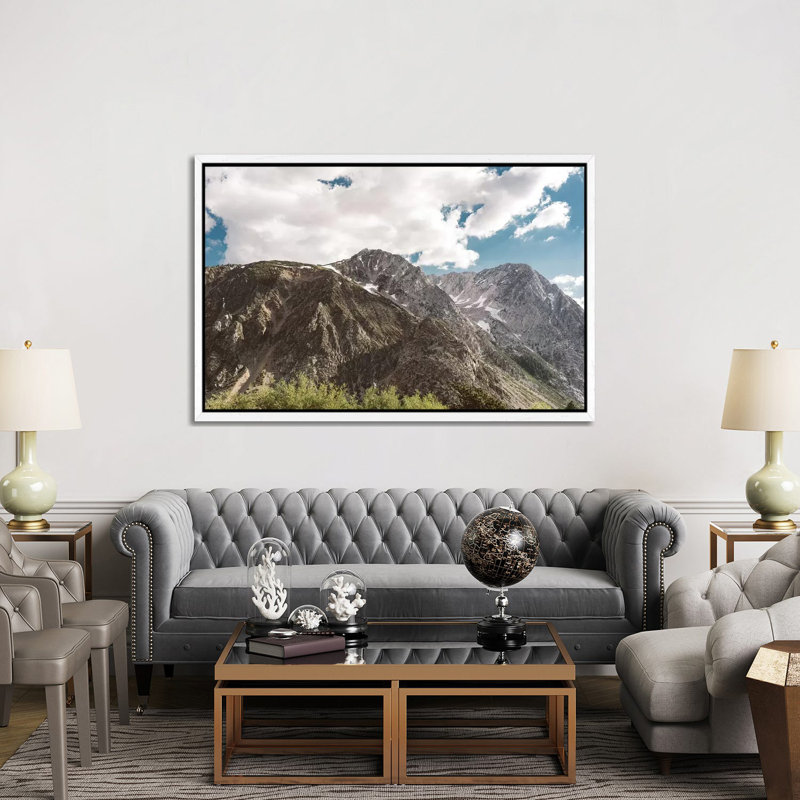 Yosemite National Park II by Bethany Young - Print on Canvas, White Framed, 101.6cm H x 152.4cm W x 3.81cm D