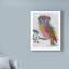 " Rainbow Splash Text Owl " by Fab Funky-33420670