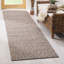 Tapis géométrique bleu / rouille en jute tissé à la main Laumer-21746130