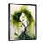 Impression noire sur toile encadrée sélectionné