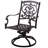 Anhar 3-Piece Patio Bistro Set with Cushions and 21'' Square End Table-2065988389