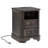 Loiret 2-Drawer Manufactured Wood Nightstand with Built-In Charging Station -1833551503