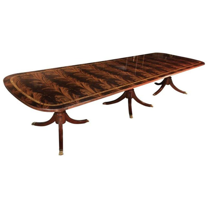 Mahogany Wood Dining Table