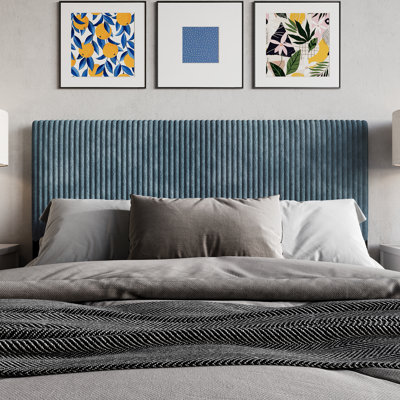 Natusuko Velvet Upholstered Headboard