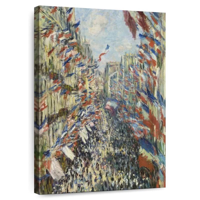 Aime la rue Montorgueil à Paris en 1878, H 30 po x l 20 po