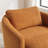 34.1'' Upholstered Accent Chair With Removable Back Cushion-1345058438