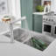Quatrus 33" L X 19" W Double Bowl Stainless Steel Farmhouse Sink with Low Divide